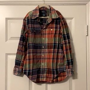 Polo by Ralph Lauren plaid button up. K139